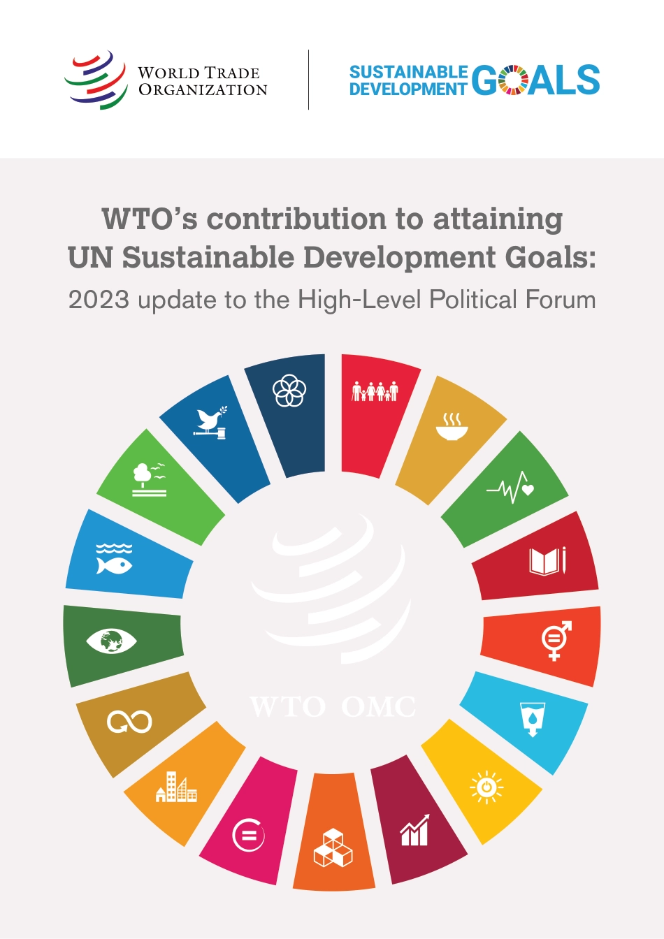 世贸组织为实现可持续发展目标的贡献（英文版）-WTO_第1页