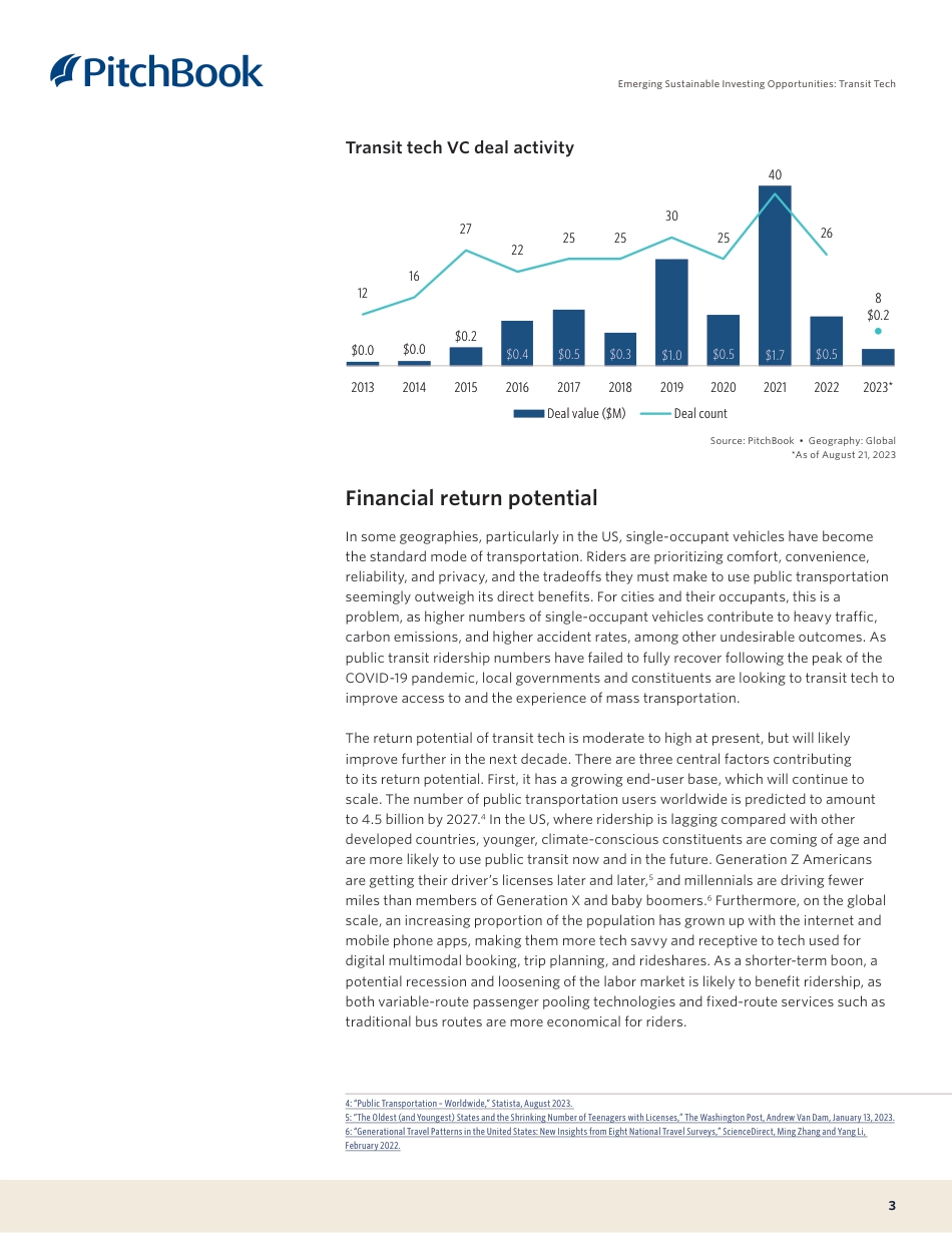 【推荐】PitchBook-新兴的可持续投资机会：交通技术（英）_第3页
