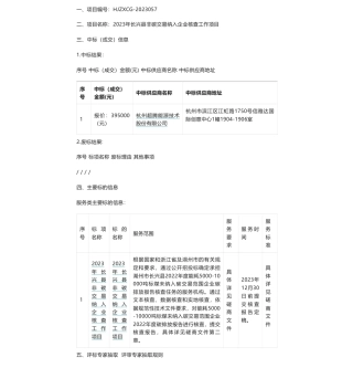【中标】碳核查39.5万-2023年长兴县非碳交易纳入企业核查工作项目的竞争性磋商公告中标(成交)结果公告-杭州超腾能源技术股份有限公司