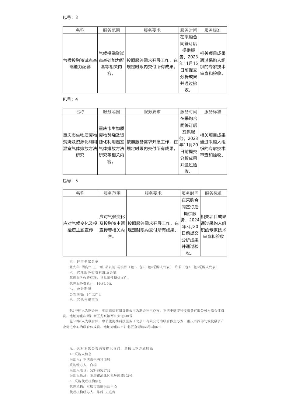 【中标】碳咨询157万-碳排放权、碳市场与气候投融资管理工作中标（成交）结果公告-重庆征信有限责任公司，重庆联合产权交易所集团股份有限公司，中节能衡准科技服务（北京）有限公司，等_第2页