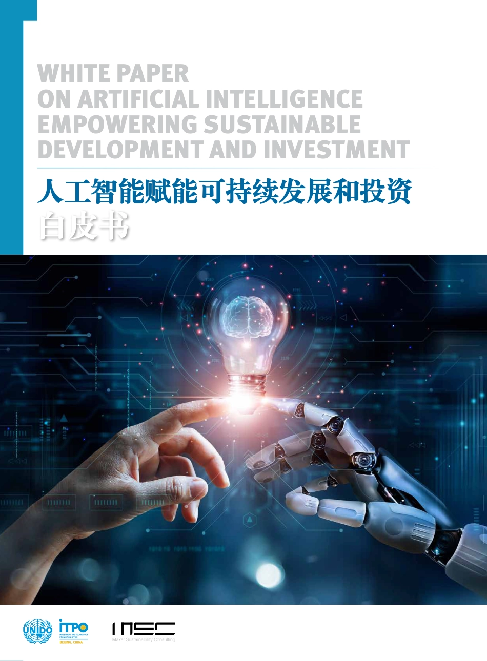 人工智能赋能可持续发展和投资-47页_第1页