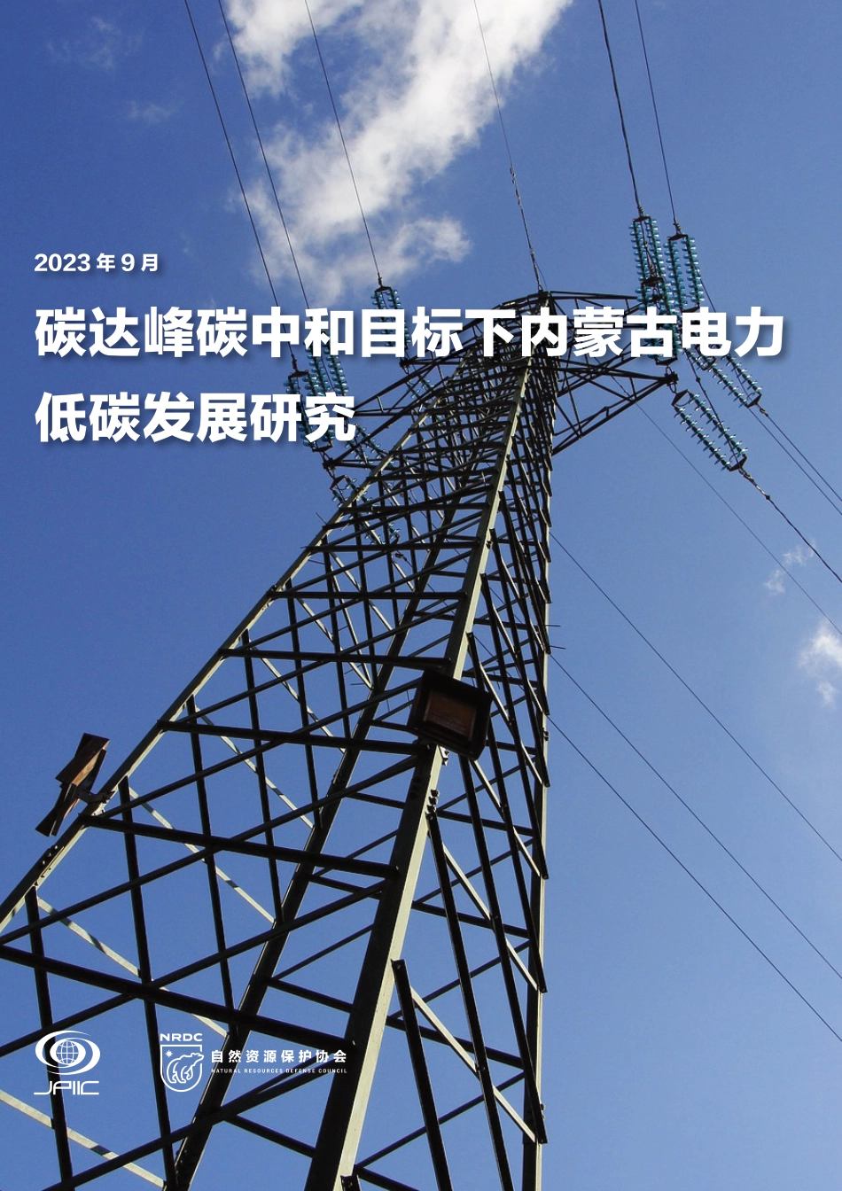 碳达峰碳中和目标下内蒙古电力低碳发展研究报告_第1页