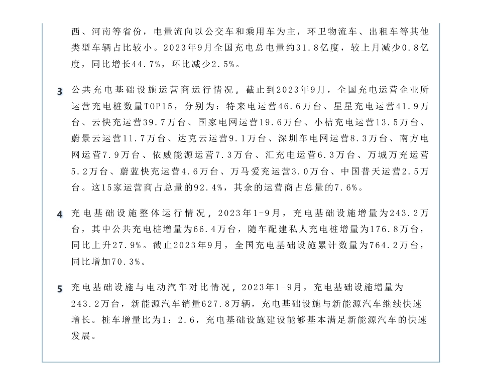 2023年9月全国电动汽车充换电基础设施运行情况_第2页