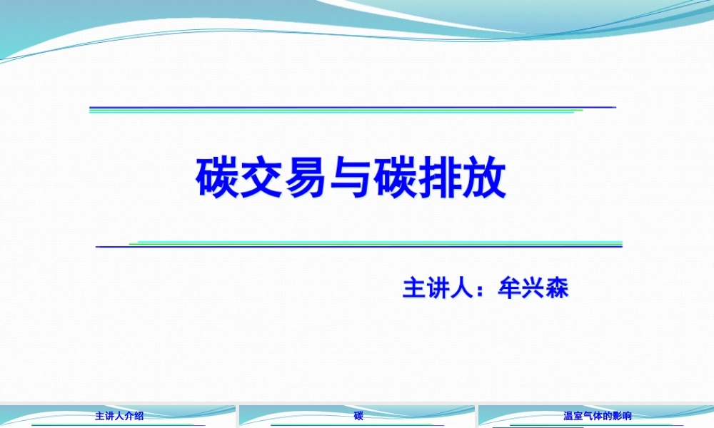 碳交易与碳排放-2023