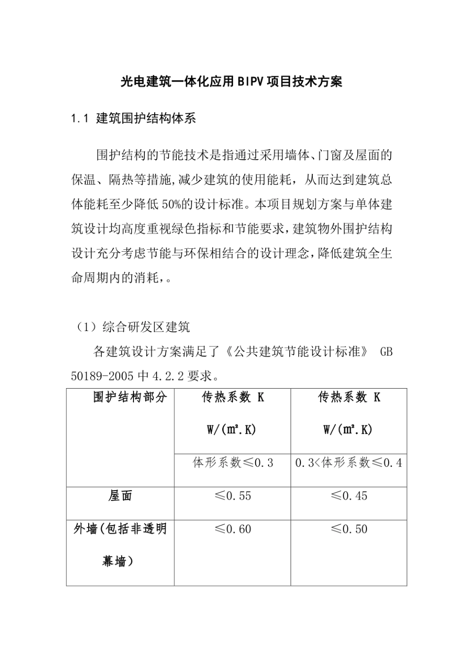 BIPV项目技术方案_第1页