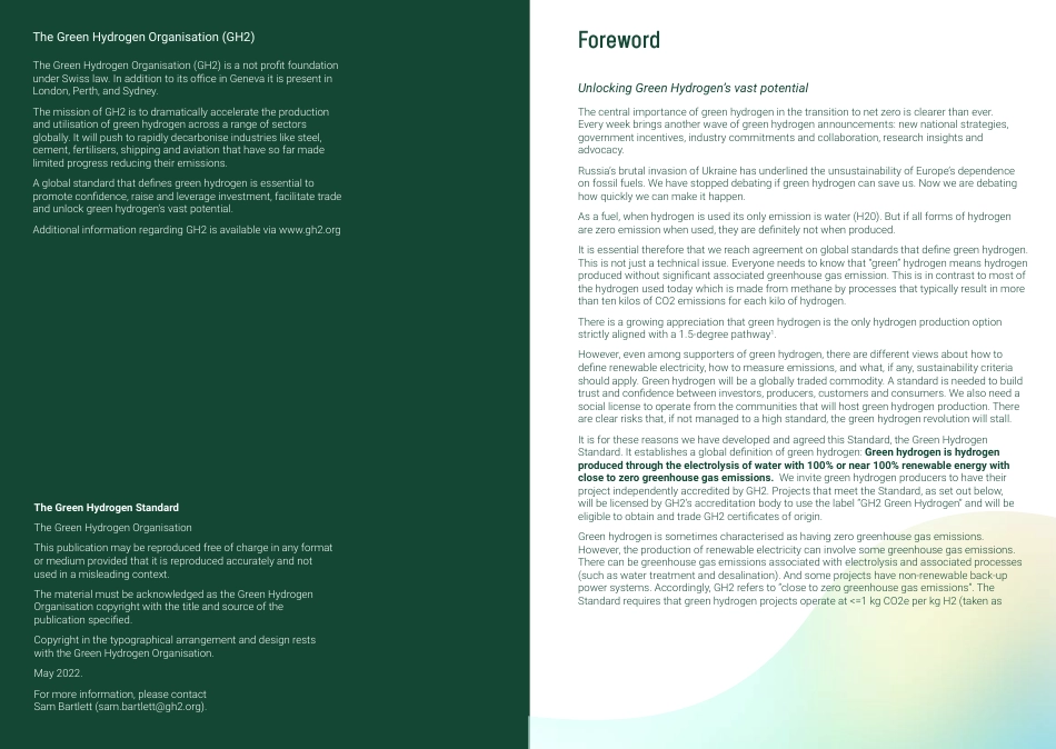 The Green Hydrogen Standard_第2页
