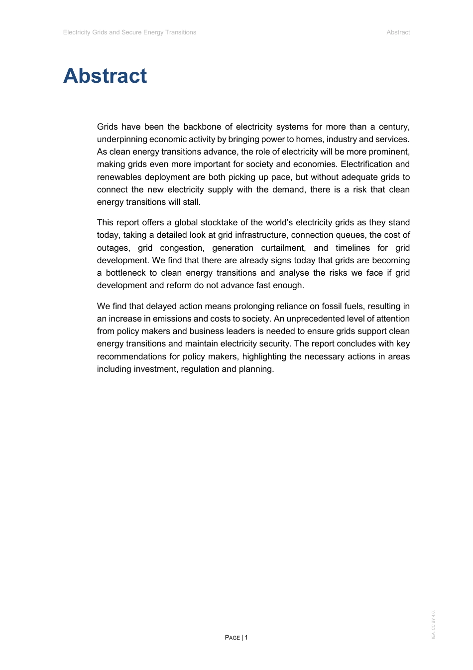 电网和确保能源转型（英文版）--国际能源署_第3页