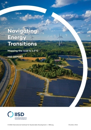 Navigating Energy Transitions—Mapping the road to 1.5°C