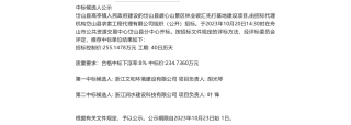 【中标】碳汇234.7万-岱山县磨心山景区林业碳汇先行基地建设项目中标候选人公示-浙江文和环境建设有限公司
