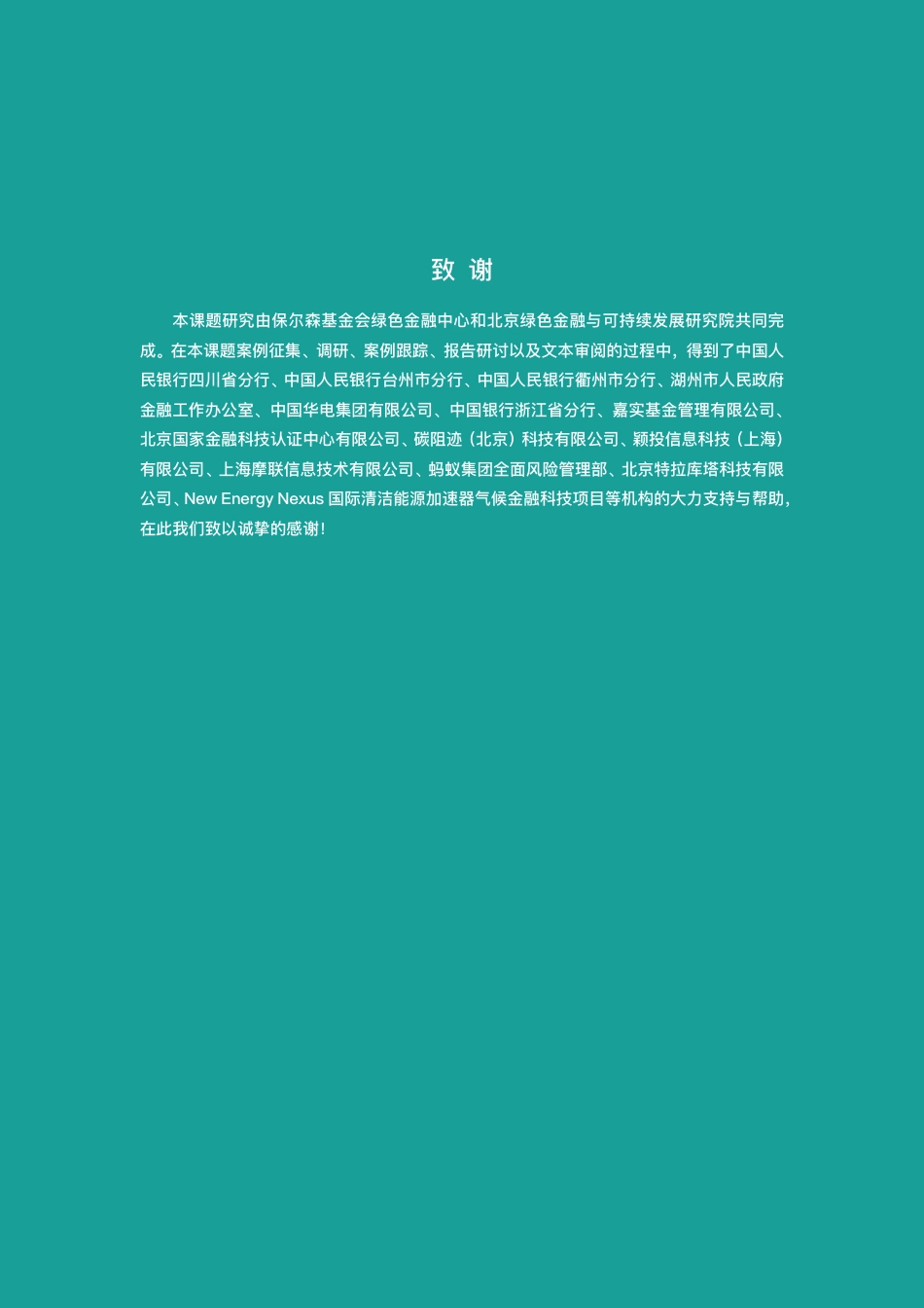 金融科技推动中国绿色金融发展：案例与展望（2023）--保尔森基金会&北京绿金院_第3页