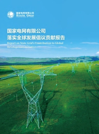 国家电网公司落实全球发展倡议贡献报告