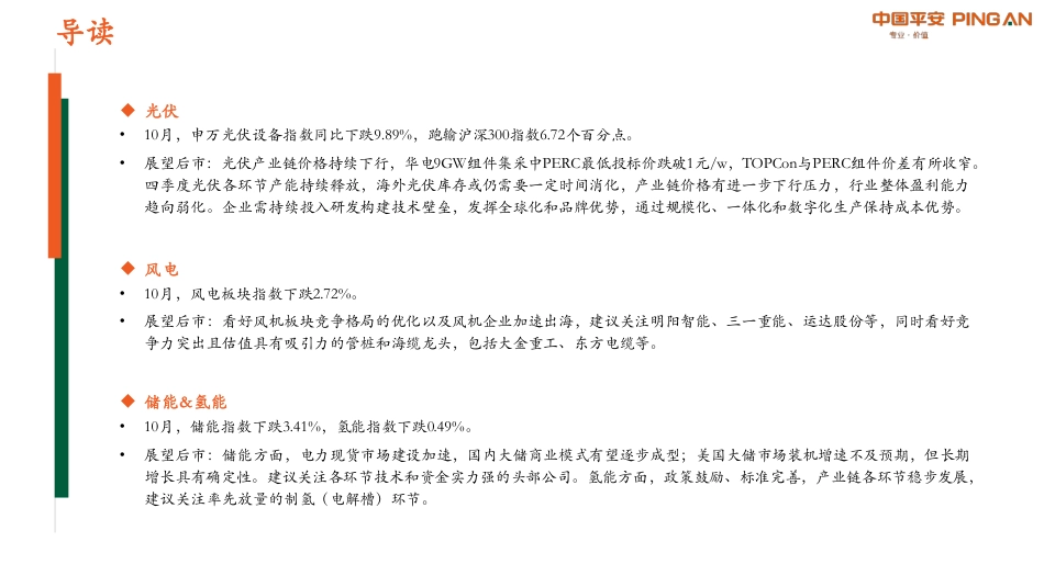 【推荐】平安证券：光伏产业链价格持续下行，海风需求端拐点显现_第2页