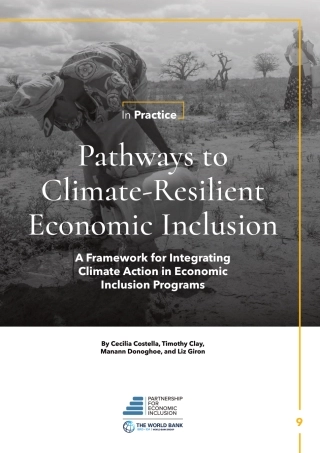 世界银行-实现气候适应性经济包容性的途径：将气候行动纳入经济包容性计划的框架（英）-2023.10-40页