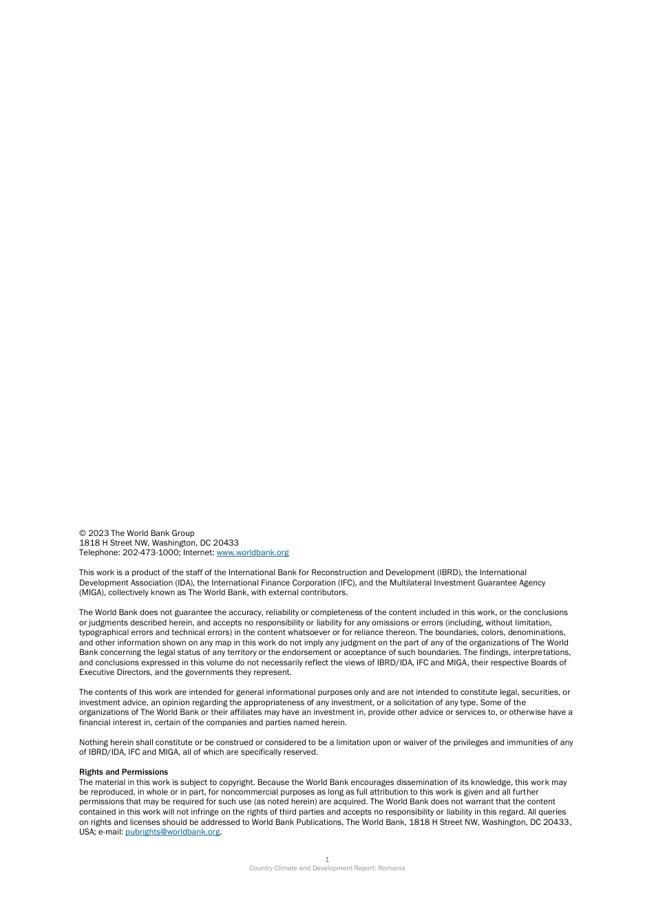 世界银行-罗马尼亚国家气候与发展报告（英）-2023.10-90页_第2页