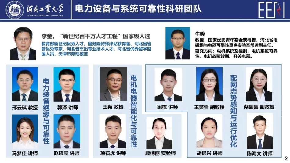 含高比例新能源配电系统态势感知与智能化运行优化--河北工大 李奎_第2页