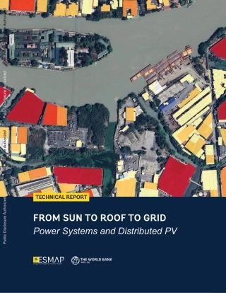 从太阳到屋顶到电网：电力系统和分布式光伏（英文版）--世界银行