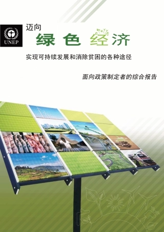迈向绿色经济：实现可持续发展和消除贫困的各种途径--UNEP