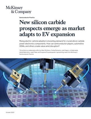 电动汽车市场规模扩大碳化硅前景可期2023（英文版）--麦肯锡