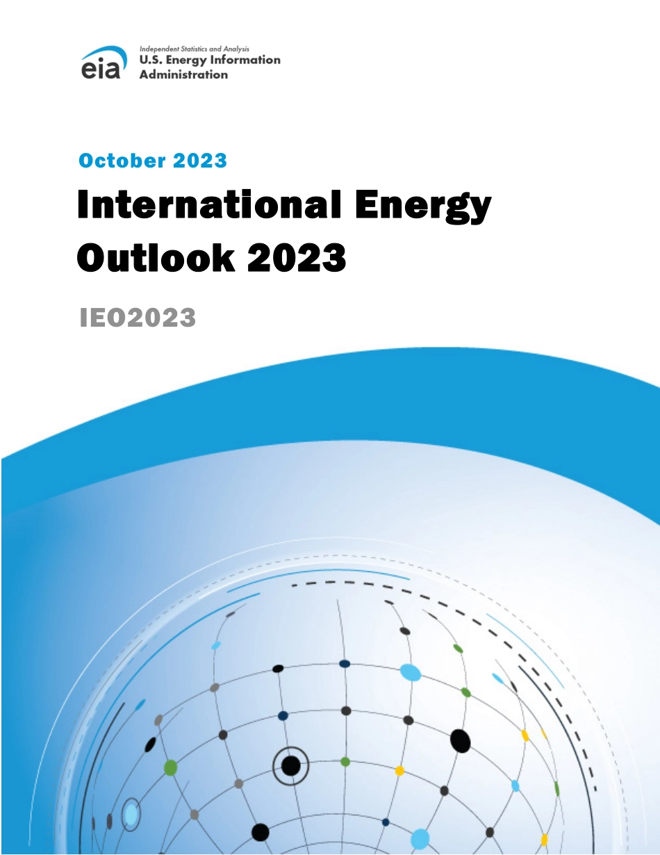 国际能源展望2023（英文版）--EIA_第1页