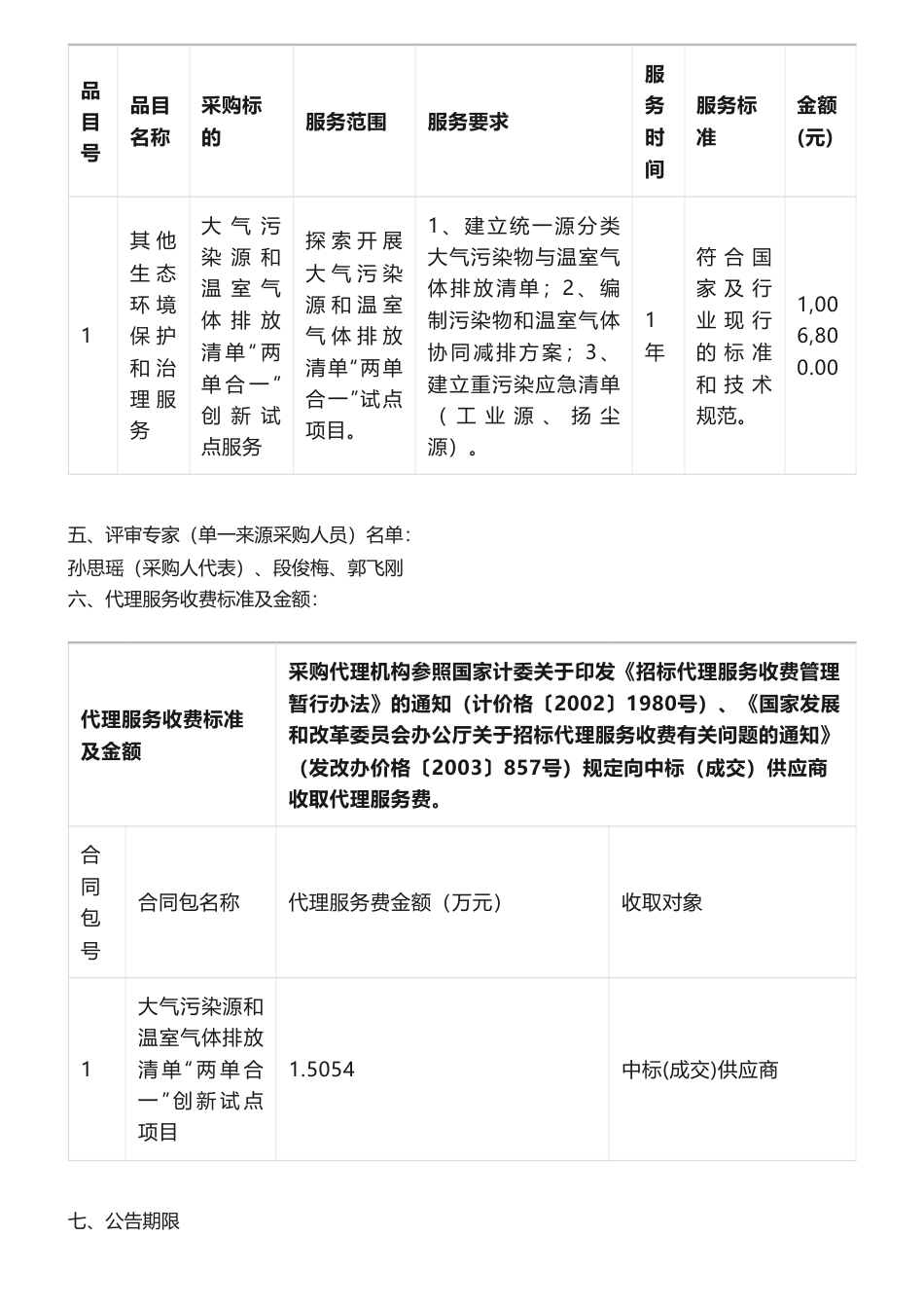 【中标】温室气体100.68万-陕西省西咸新区生态环境局大气污染源和温室气体排放清单“两单合一”创新试点项目(二次)中标（成交）结果公告-陕西创优检测有限公司_第2页