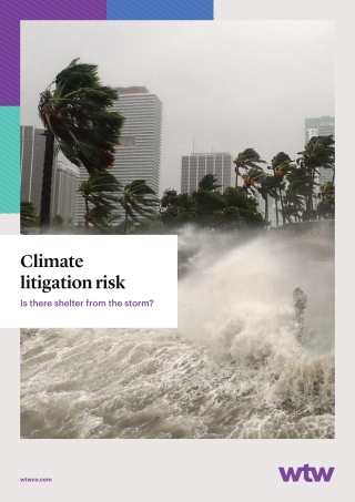 气候诉讼风险——有风暴避难所吗？（英）-WTW