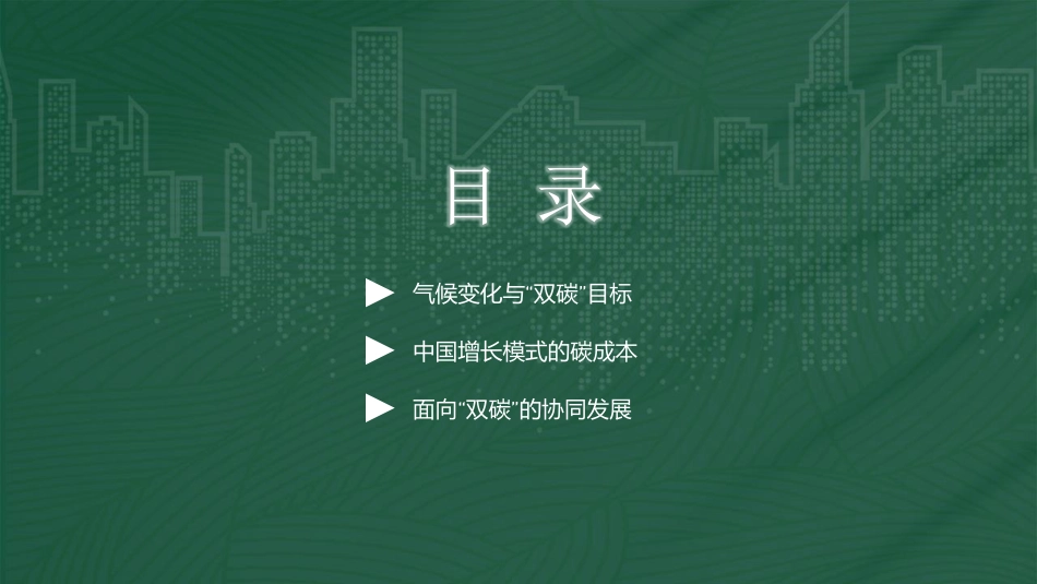 碳达峰碳中和与中国增长模式的转型-北京大学城市与环境学院院长贺灿飞-34页_第3页