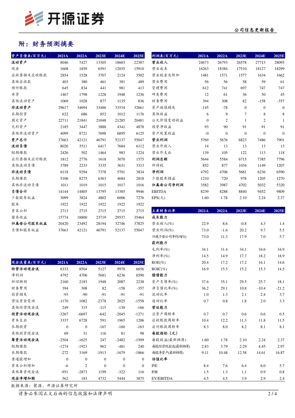 开源证券：铝价上涨致业绩改善，关注绿电转型_第2页
