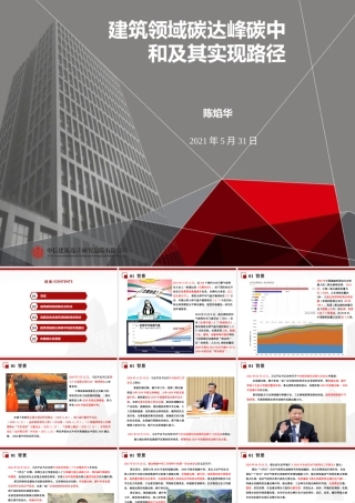 16、建筑领域碳达峰碳中和及其路径措施