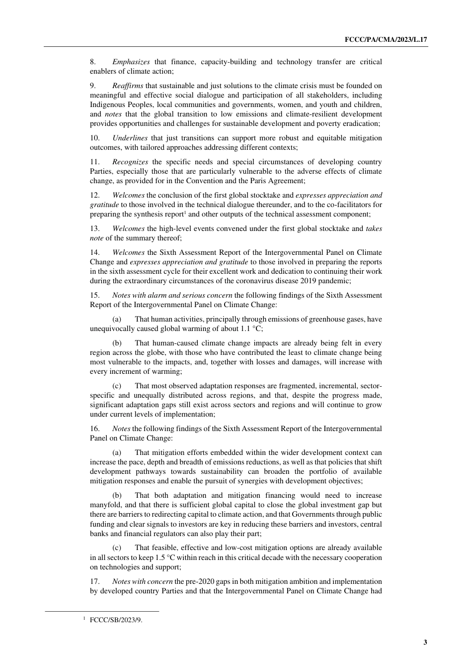【推荐】首次全球盘点-COP28气候变化峰会迪拜协定-英-21页_第3页
