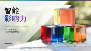 2023年环境、社会和监管报告-vmware
