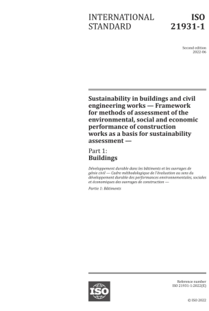 ISO 21931-1-2022