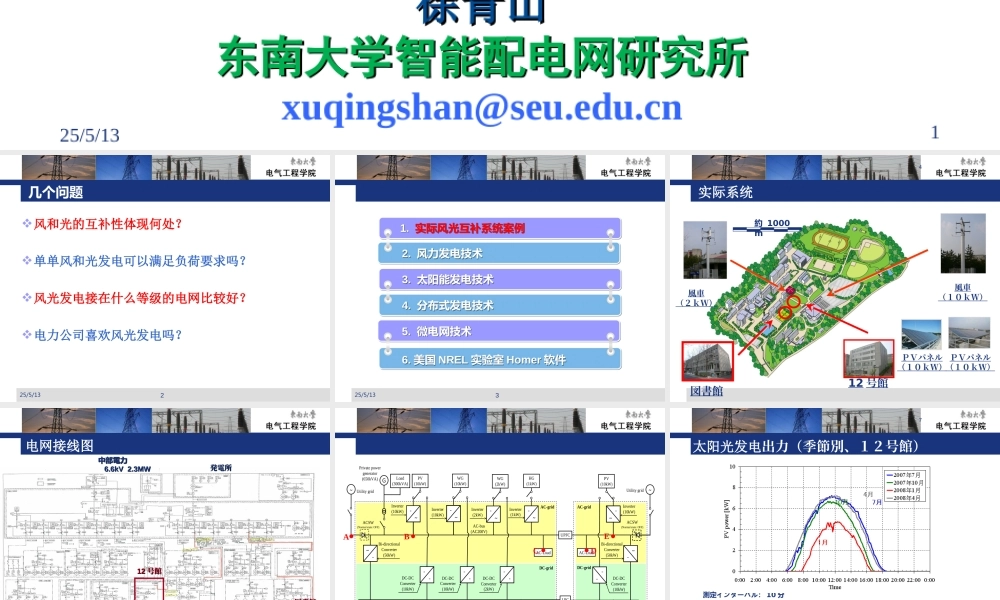【专家PPT】风光互补与微电网技术