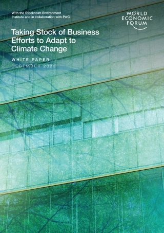 2023企业适应气候变化的商业行动评估白皮书（英文版）--普华永道&WEF