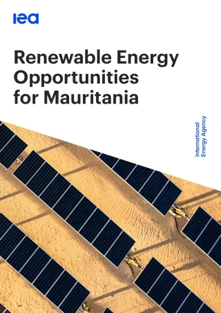 国际能源署-毛里塔尼亚的可再生能源机会【英文版】