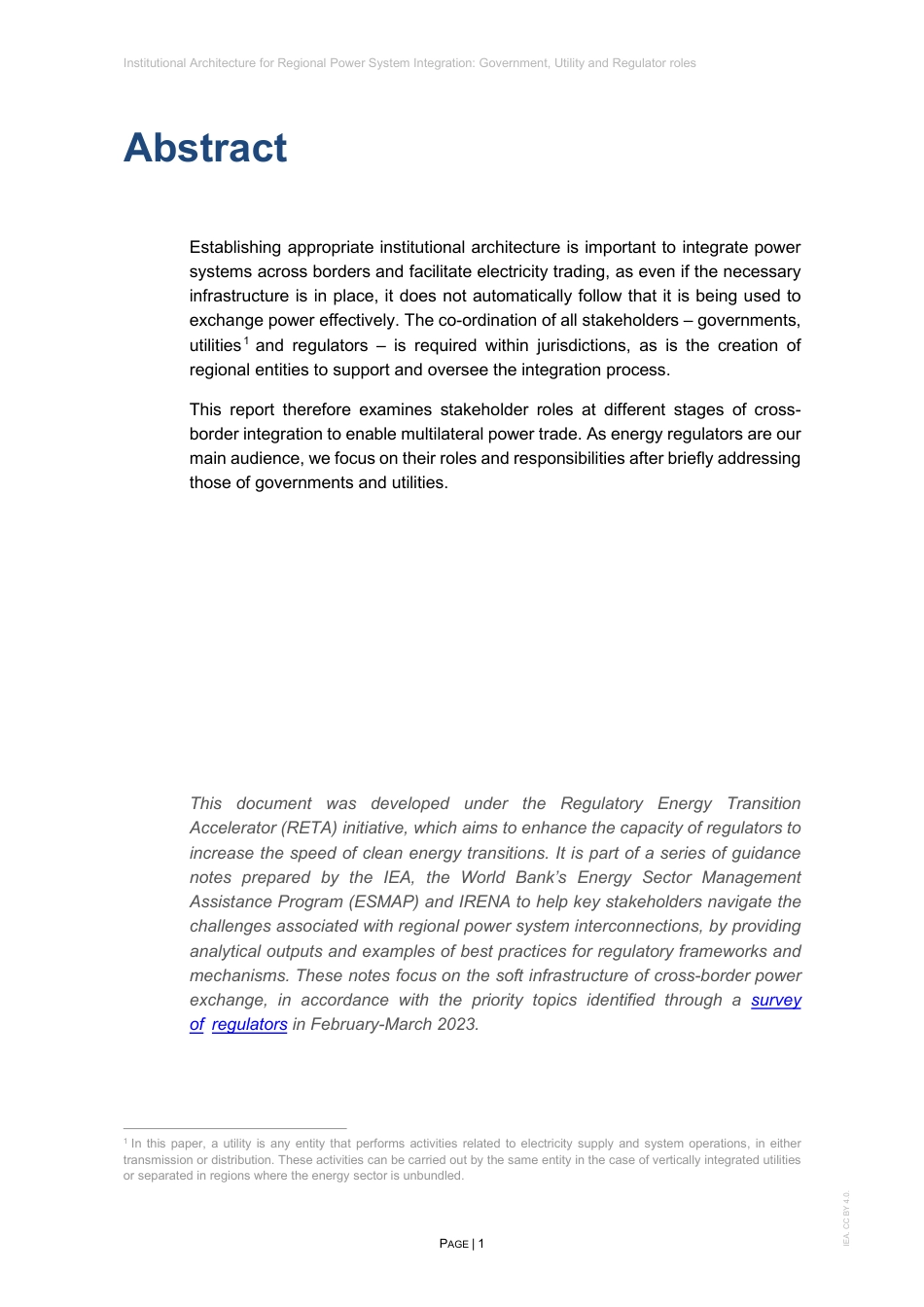 区域电力系统集成的制度架构报告（英文版）-国际能源署_第3页