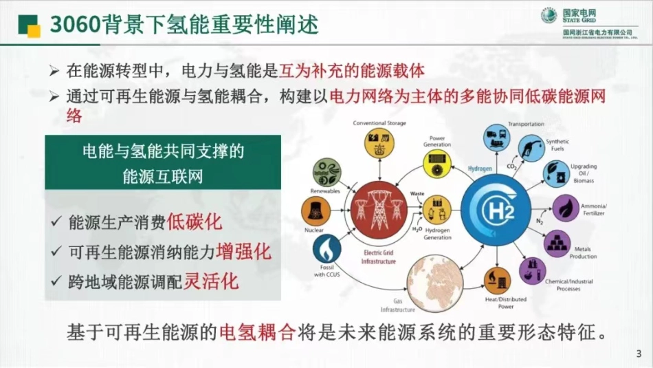 【专家PPT】基于可再生能源的电解制氢及氢综合利用关键技术及工程应用_第3页