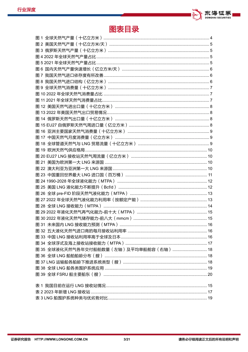东海证券：天然气行业深度-全球天然气贸易格局重构-国内发展空间广阔_第3页