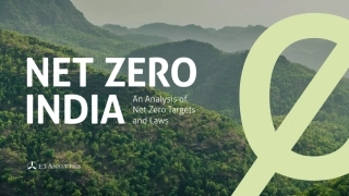 印度净零目标和法案（英文版）--E3 ANALYTICS