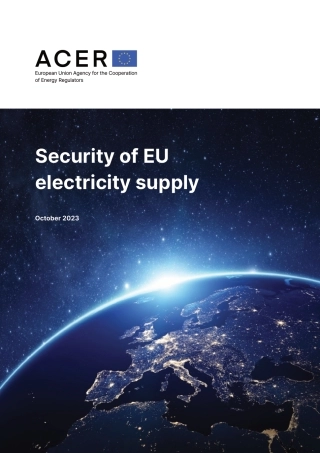 ACER：欧洲电力供应安全报告-英