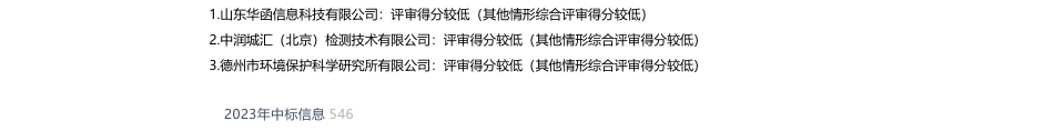 【中标】气候变化54.95万-德州市生态环境局应对气候变化规划编制项目成交公告-山东省环境保护科学研究设计院有限公司_第2页