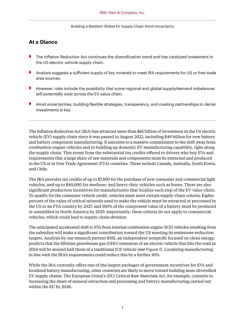 在不确定环境下构建有弹性的全球电动汽车供应链（英文版）--RMI&贝恩_第3页