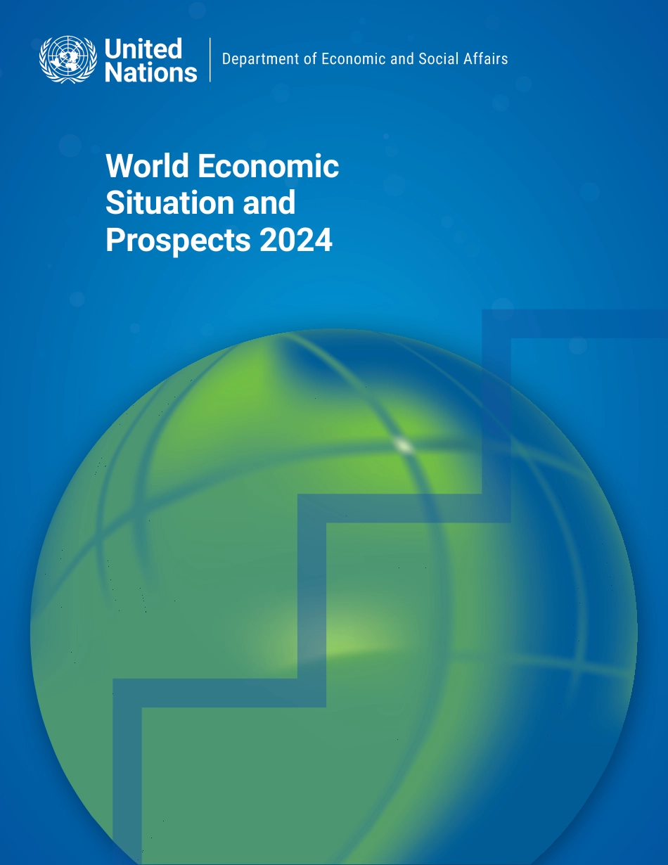 【推荐】世界银行-2024年世界经济形势与展望（英）-2024-196页_第1页