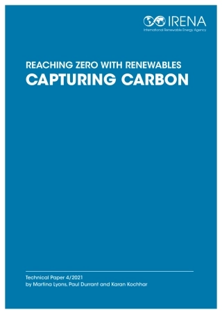 可再生能源助力碳中和：碳捕集（英文版）--国际可再生能源署