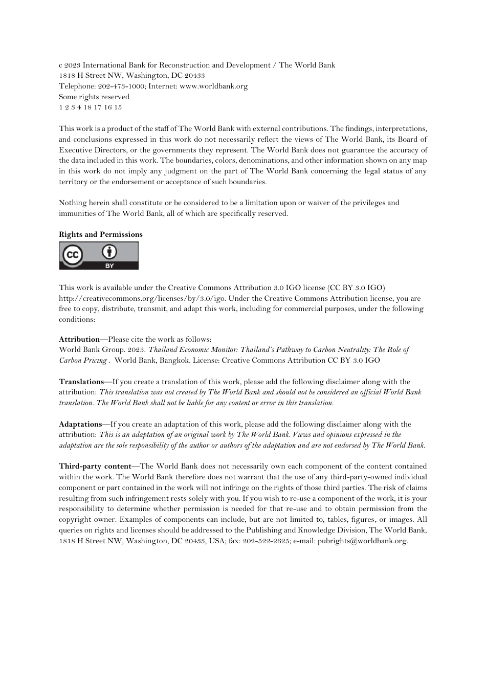 世界银行-《泰国经济监测》，2023年12月-泰国实现碳中和之路：碳定价的作用（英）-2023.12-64页_第2页