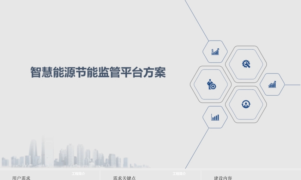 智慧能源节能监管平台方案（36页 PPT）