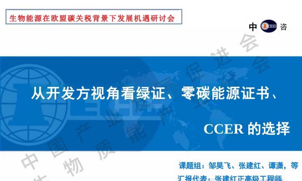 张建红-从开发方视角看绿证、零碳能源证书、CCER的选择-24页