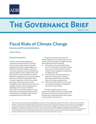 亚开行-气候变化的财政风险：来源和实际解决方案（英）-2024.1-15页