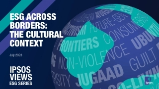 ESG 跨越国界：文化背景（英文版）--Ipsos