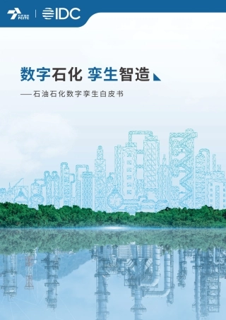 数字石化 孪生智造——石油石化数字孪生白皮书-IDC