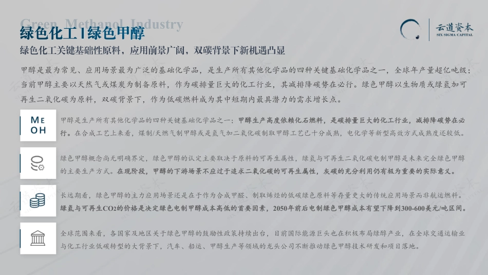 2024中国绿色甲醇产业研究与前景展望报告_第3页
